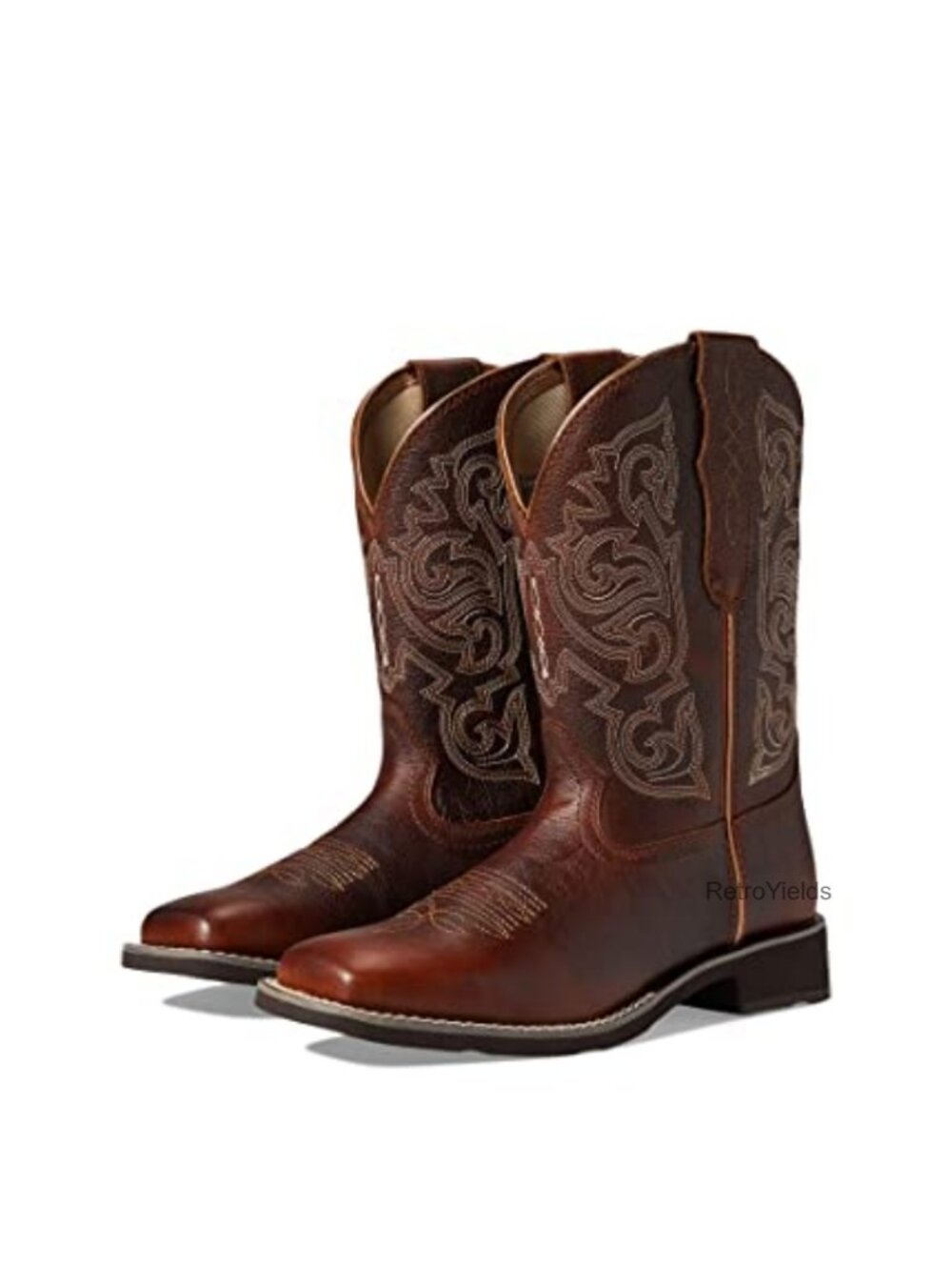 Ariat Delilah StretchFit Western Boot Faux Leather Mid-Calf Work